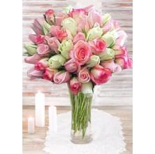 Meaningful Roses - 36 Stems In Vase